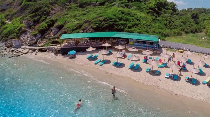 Aristoteles Beach Афітос Екстер'єр фото
